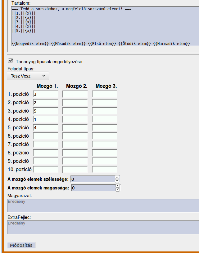 Fogd és vidd típusú feladat